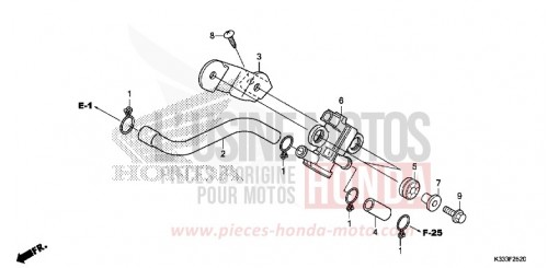 LUFTEINBLASMAGNETVENTIL CBR300RAG de 2016